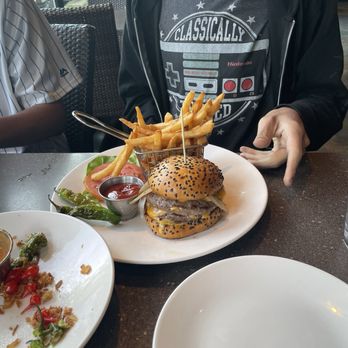 Kona Grill - Yes, it is a burger on a roll bitches - New American Near Me - Iselin, New Jersey Kona Grill - Yes, it is a burger on a roll bitches - New American Near Me - Iselin, New Jersey