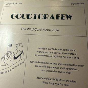 Good For A Few - Whiskey Bars Near Me - Oklahoma City, Oklahoma