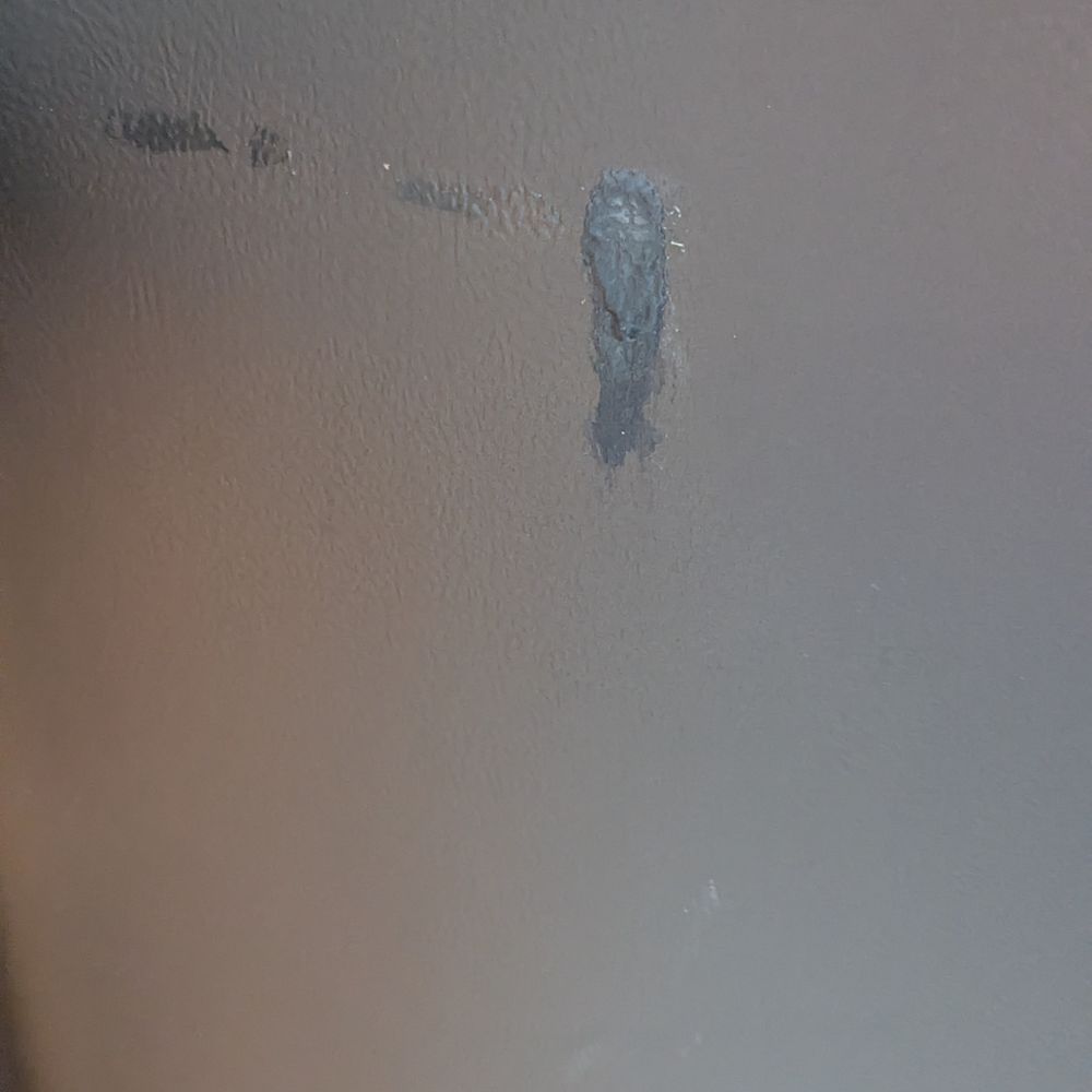 This is a result. I appreciate them trying to fix the damage but now it looks worse This is a result. I appreciate them trying to fix the damage but now it looks worse
