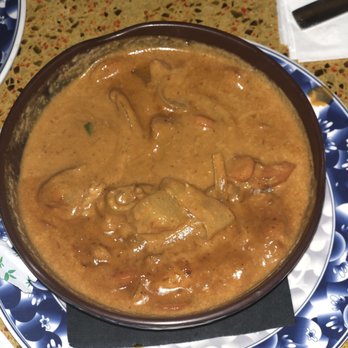 Le Thai - Massaman Curry with shrimp - Thai Near Me - Las Vegas, Nevada Le Thai - Massaman Curry with shrimp - Thai Near Me - Las Vegas, Nevada