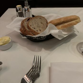 Gallagher's Steakhouse - Cranberry bread and crostini... both excellent - Steakhouses Near Me - Las Vegas, Nevada