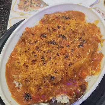Milk & Co Cafe - Tomato sauce pork chop over rice - Chinese Near Me - Monterey Park, California