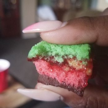 Conti's Pastry Shoppe - Yummers!!!!! Issa Rainbow cookie - Bakeries Near Me - Bronx, New York Conti's Pastry Shoppe - Yummers!!!!! Issa Rainbow cookie - Bakeries Near Me - Bronx, New York