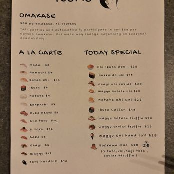 Tsumo Omakase - Japanese Near Me - New York, New York Tsumo Omakase - Japanese Near Me - New York, New York