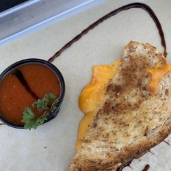 The Grilled Cheese Gallery - Yum! Get the whole grain bread