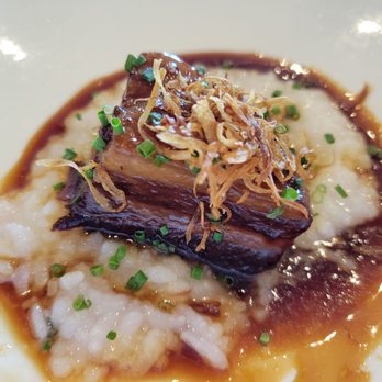 Morimoto Napa - Way too sweet pork belly - Japanese Near Me - Napa, California