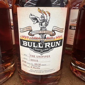 Bull Run Distillery - Bull Run Distillery Unipiper blend - Distilleries Near Me - Portland, Oregon Bull Run Distillery - Bull Run Distillery Unipiper blend - Distilleries Near Me - Portland, Oregon