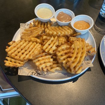 Stack 571 Burger & Whiskey Bar - Waffle Fries - Burgers Near Me - Bothell, Washington Stack 571 Burger & Whiskey Bar - Waffle Fries - Burgers Near Me - Bothell, Washington