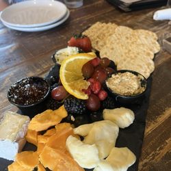 Buckeye Lake Winery - Cheese board