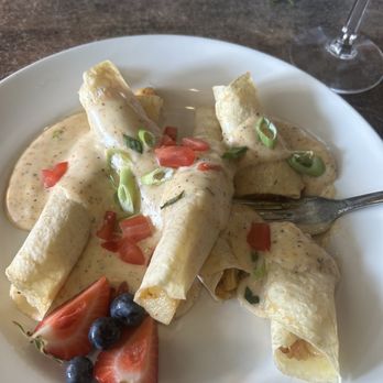 Plank's Tavern on the Water - Crabby crepes - New American Near Me - St. Joseph, Michigan