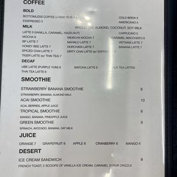 Brunch Point - Non Alcoholic Beverages - Breakfast & Brunch Near Me - Vista, California