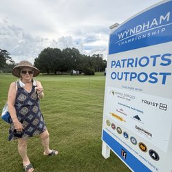Vip tent for Veterans