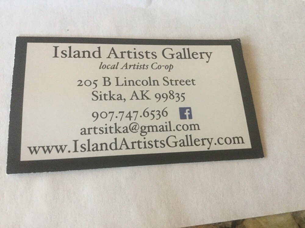 ISLAND ARTIST GALLERY Updated July 2025 205 B Lincoln St, Sitka
