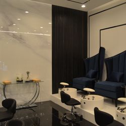 LV Nails Lounge - More of VIP pedicure room.
