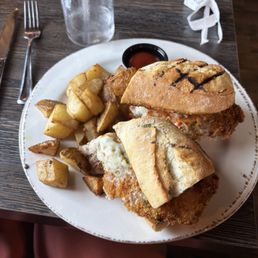 Chicken Parm Sammy Chicken Parm Sammy