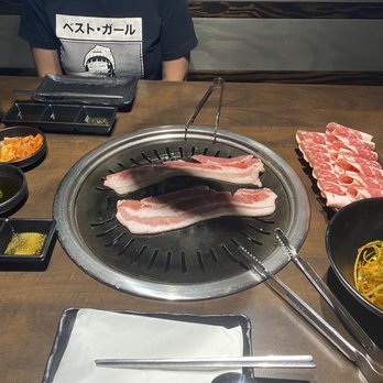 Top Korean BBQ - First round of meats. - Korean Near Me - Henderson, Nevada