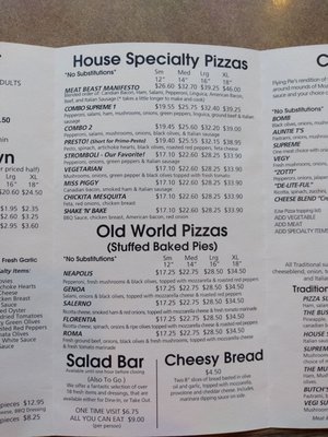 Menu photo 4 Flying Pie Pizzeria Milwaukie, OR