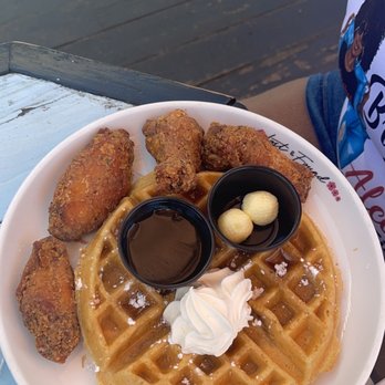 Lost & Found - Chicken and waffle - Cocktail Bars Near Me - Houston, Texas