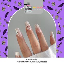 RD Nails - Witch nails are you choosing this Halloween? ‍ Book your spooky mani before all the appointments vanish!