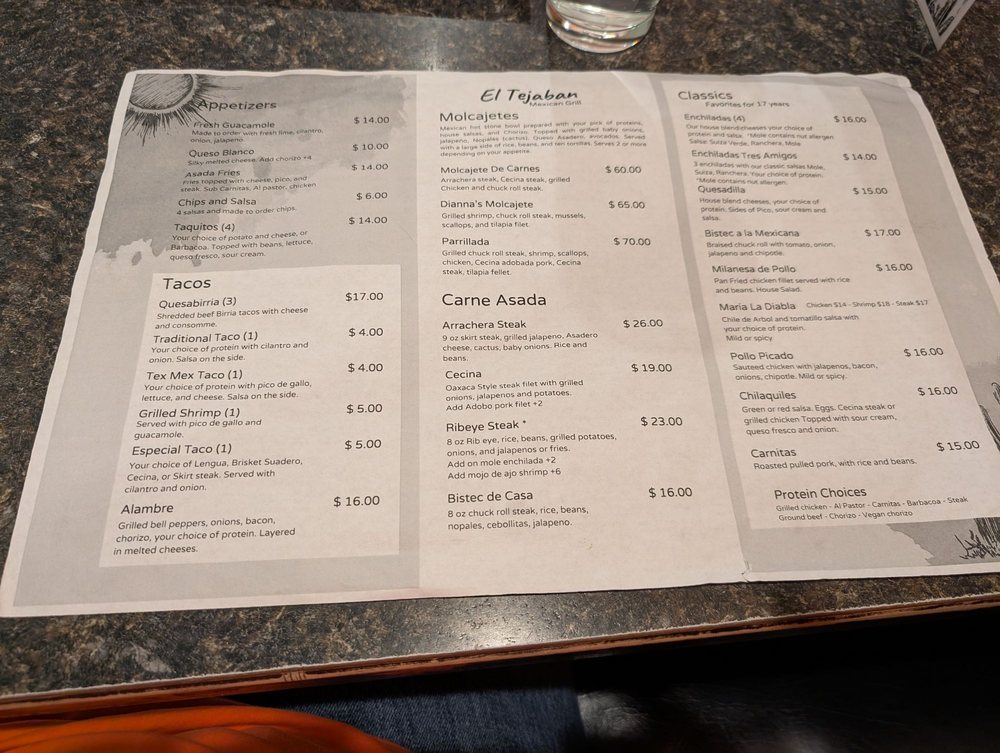El Tejaban Mexican Grill
