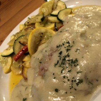 Gabby's Grill - Chicken with creamy artichoke sauce and veggies - American Near Me - Prescott Valley, Arizona