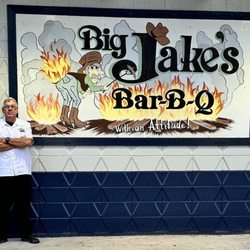 Smokehouse 74 - New Pitmaster - Spike Graham with Spike's Cando BBQ - doing competition for 14 years and we are honored to have him at Big Jake's BBQ