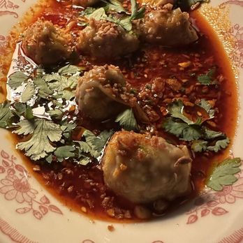 Lucky Cheetah - Pork Wonton in Chili Oil - Dim Sum Near Me - Portland, Maine