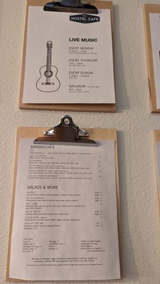Menu photo 2 Hostel Cafe Portland, OR