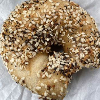 Hella Bagels - Everything bagel--excellent. - Bagels Near Me - Albany, California Hella Bagels - Everything bagel--excellent. - Bagels Near Me - Albany, California