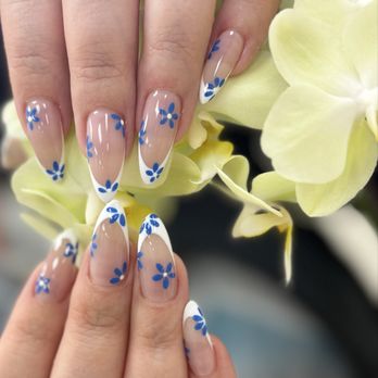 M Jenn Nail & Spa - Gel x Mani with flower design! By Jennifer - Nail Salons Near Me - Union City, California M Jenn Nail & Spa - Gel x Mani with flower design! By Jennifer - Nail Salons Near Me - Union City, California