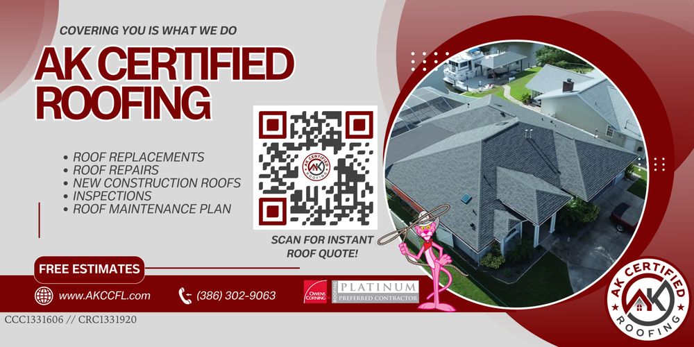 Slide of AK Certified Roofing