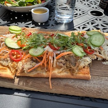 Dockside 1953 - Pork "Banh Mi" Flatbread - Seafood Near Me - San Diego, California Dockside 1953 - Pork "Banh Mi" Flatbread - Seafood Near Me - San Diego, California