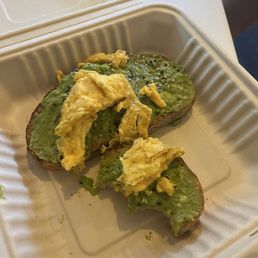 Classic Avocado Toast 'breakfast Sandwich' Classic Avocado Toast 'breakfast Sandwich'