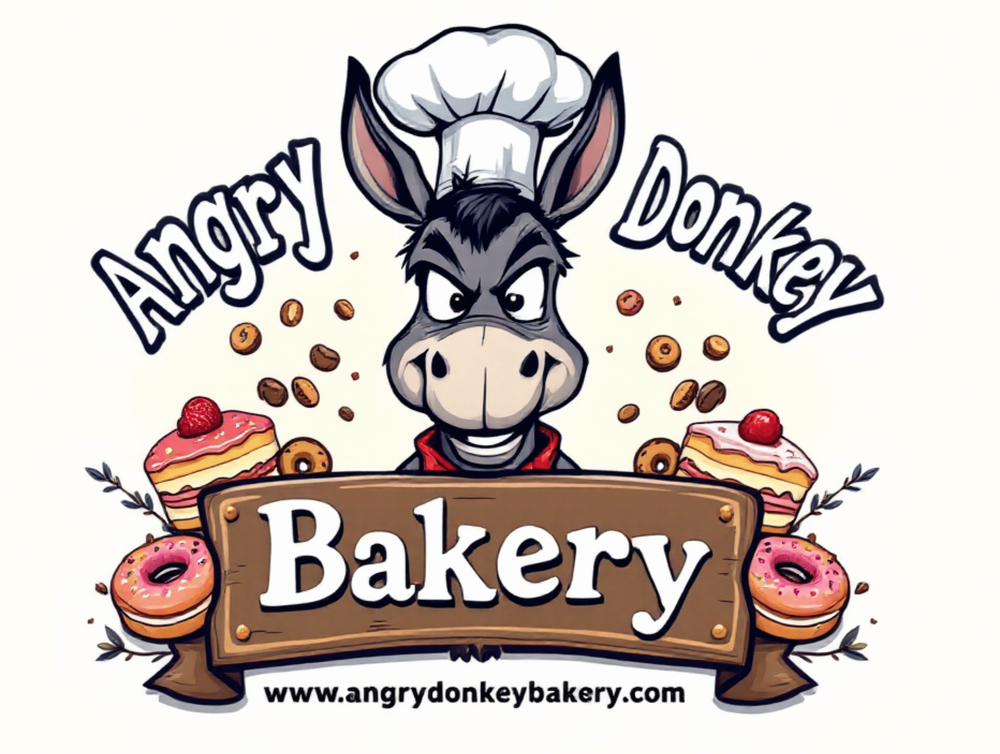 Angry Donkey Bakery Logo