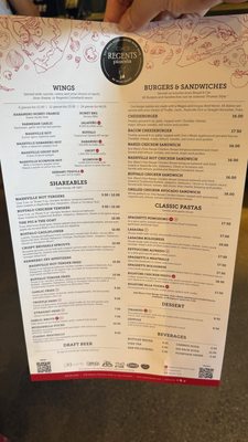 Menu photo 6 Regents Pizzeria San Diego, CA