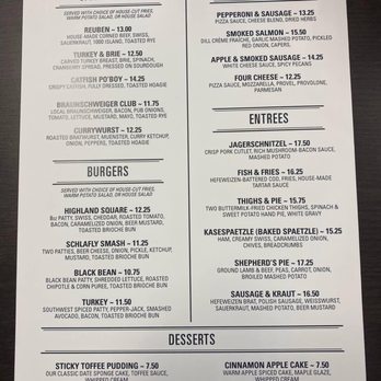 Schlafly Highland Square - Menu - Brewpubs Near Me - Highland, Illinois Schlafly Highland Square - Menu - Brewpubs Near Me - Highland, Illinois