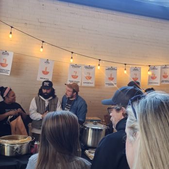 Free Range Brewing - The wall of chefs! - Breweries Near Me - Charlotte, North Carolina