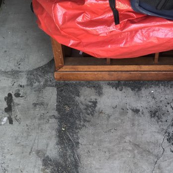 Extra Space Storage - All the asphalt dust that had been blown into my storage space - Self Storage Near Me - Alameda, California