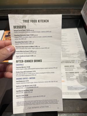 Menu photo 1 True Food Kitchen The Woodlands, TX Menu photo 1 True Food Kitchen The Woodlands, TX