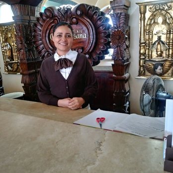 Casa Doña Susana - Marisol at the front desk - Hotels Near Me - Puerto Vallarta, JAL