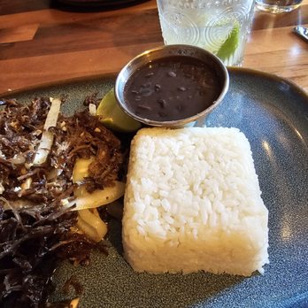 Cantina Cubana - Vaca Frita. A bit salty but pretty tasty. Rice and beans photo - Cuban Near Me - New York, New York Cantina Cubana - Vaca Frita. A bit salty but pretty tasty. Rice and beans photo - Cuban Near Me - New York, New York