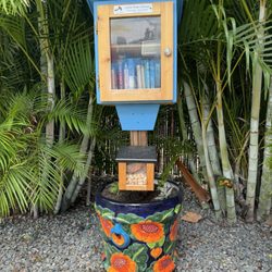 Morning Joint - Little library with pup treats!!!! Are you kidding me?!?!