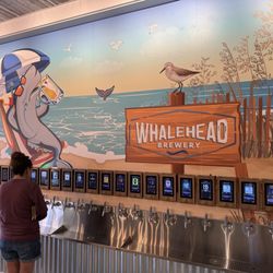 Whalehead Brewery - The beer/wine selection