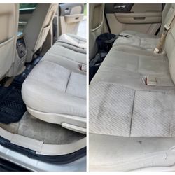 Attention to Detail Mobile Auto Detailing - Steam clean and shampoo upholstery