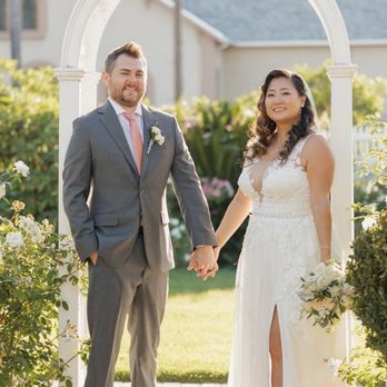 Xuan - After: Open slit on wedding dress for reception party! - Sewing & Alterations Near Me - San Diego, California Xuan - After: Open slit on wedding dress for reception party! - Sewing & Alterations Near Me - San Diego, California