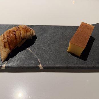 Sushi Nakazawa - Unagi and egg/yam cake - Sushi Bars Near Me - Beverly Hills, California