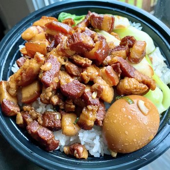 Tasty Dumplings - Braised Pork Belly and Egg over Rice - Chinese Near Me - Lowell, Massachusetts Tasty Dumplings - Braised Pork Belly and Egg over Rice - Chinese Near Me - Lowell, Massachusetts