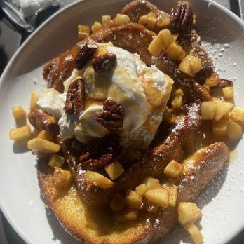 The Funky Frenchie - Apple pie French toast - Breakfast & Brunch Near Me - San Diego, California The Funky Frenchie - Apple pie French toast - Breakfast & Brunch Near Me - San Diego, California