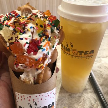 Fun Tea - Gummi Sundae Cake Special - Bubble Tea Near Me - Louisville, Kentucky