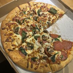 Hyvee pizza